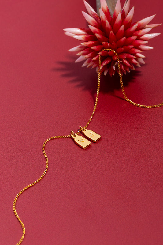 Collar personalizado (2 iniciales)