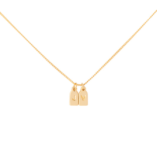 Collar personalizado (2 iniciales)