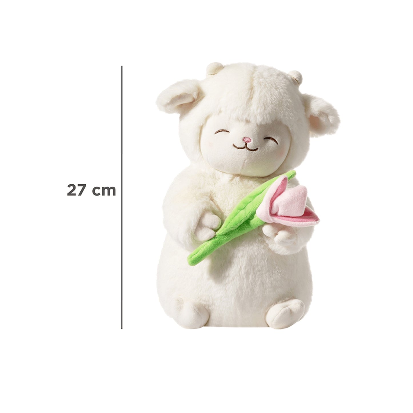 Peluche corderito tulipán